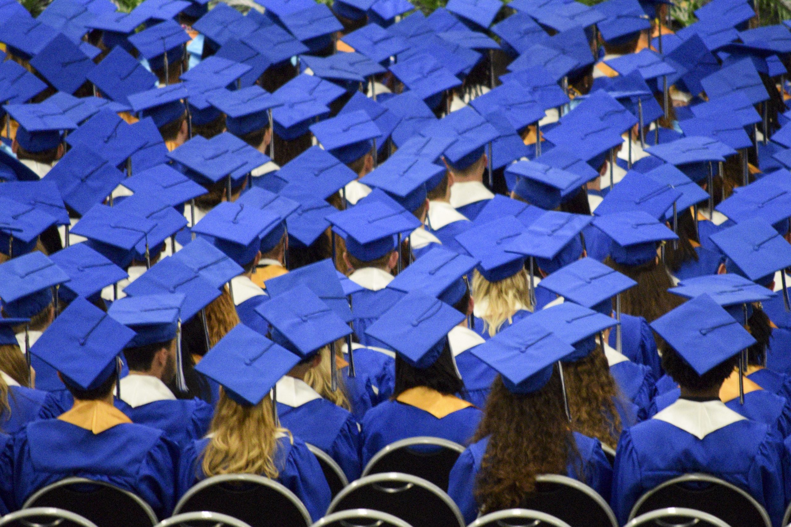 Graduation ceremony student body