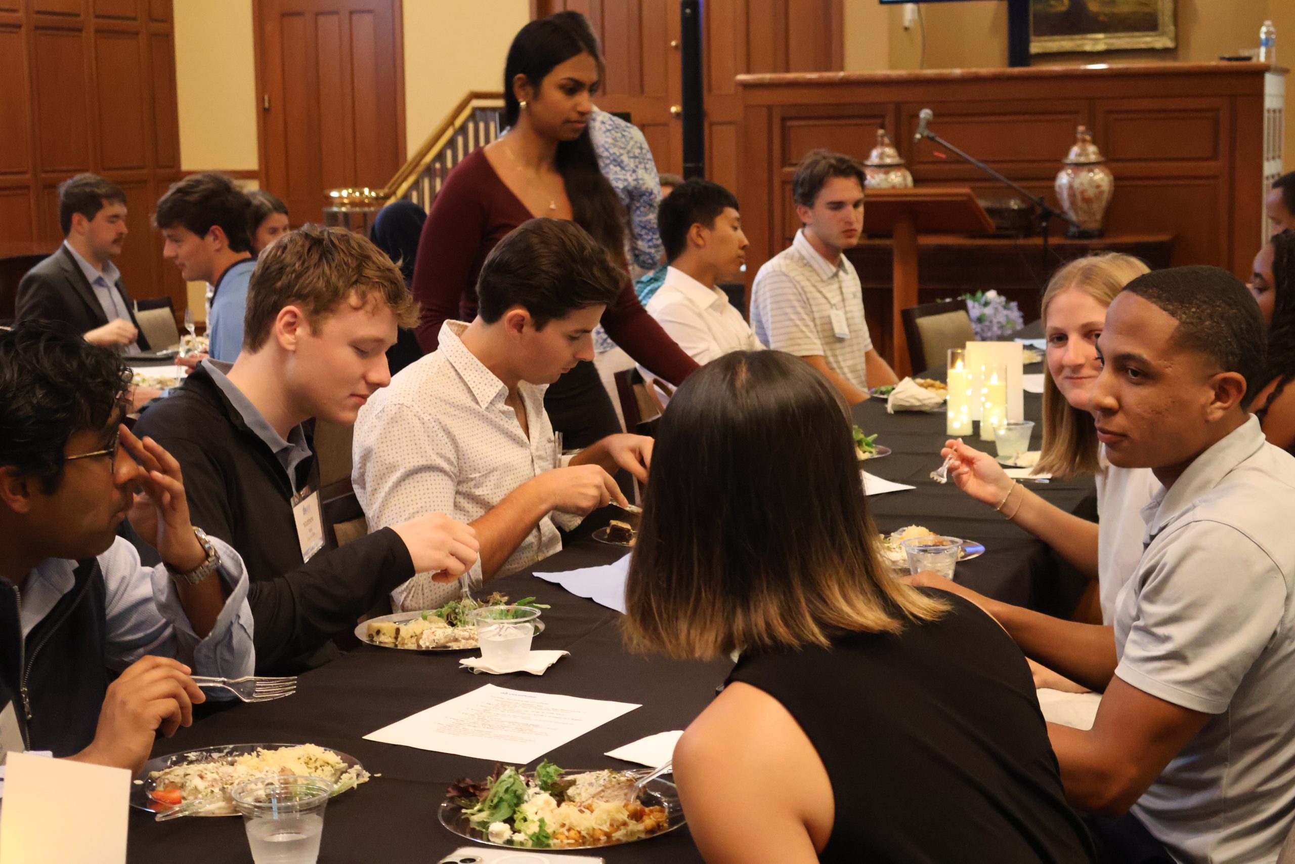 All-scholar welcome back dinner fall 2025