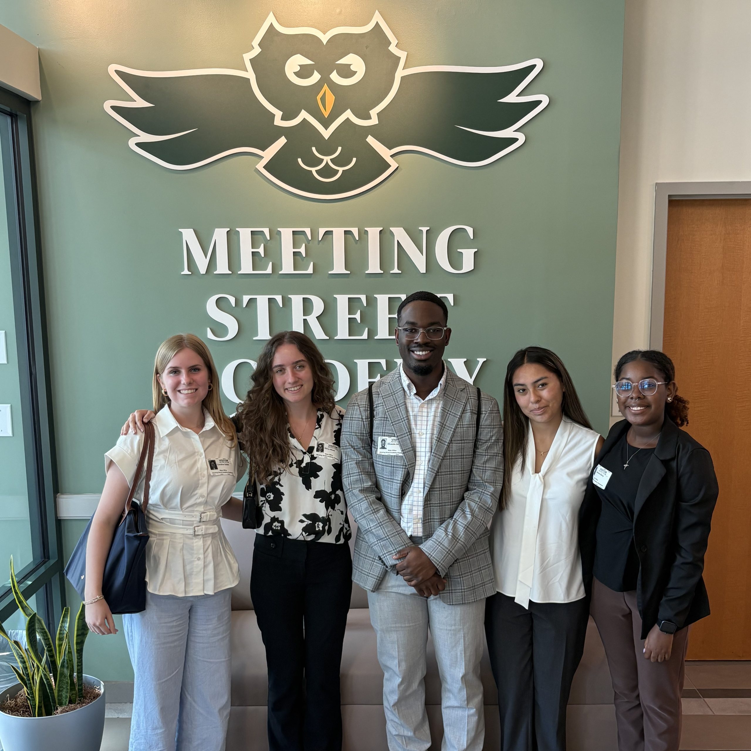 Scholars at Meeting Street Schools during Charleston Explorations trip
