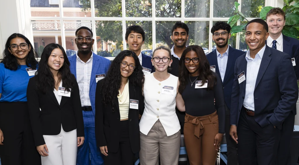 Luther Hodges Scholars group shot